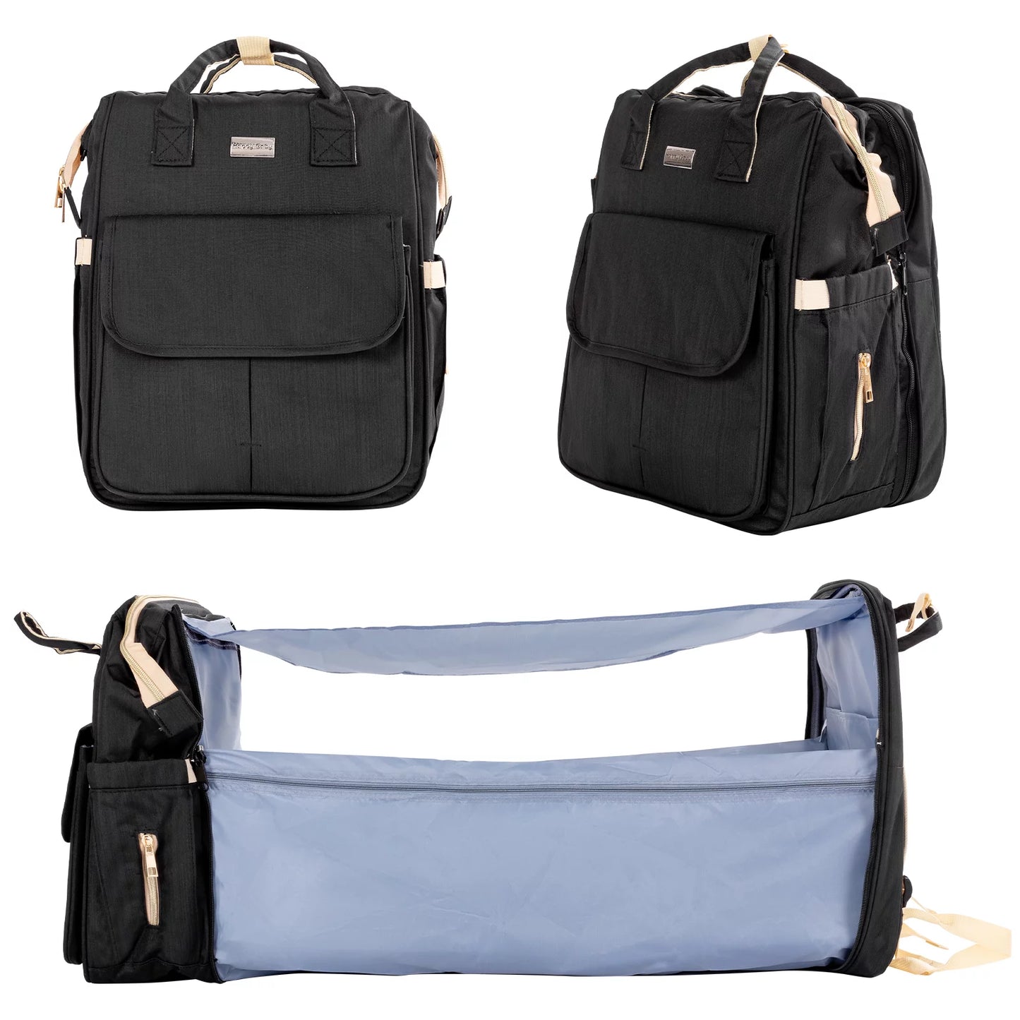 Diaper Bag Backpack Portable Baby Bag for Boys & Girls