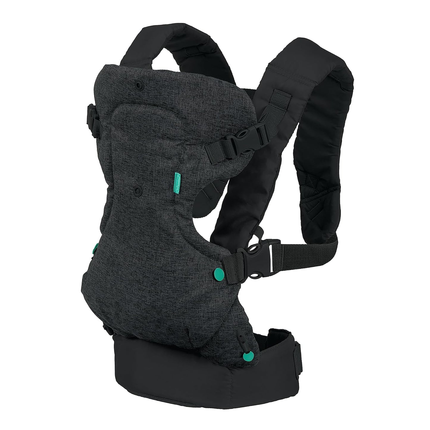 4-in-1 Convertible Baby Carrier - Ergonomic Infant to Toddler Carrier (7-45 lbs) Adjustable & Registry Essential,Black Denim