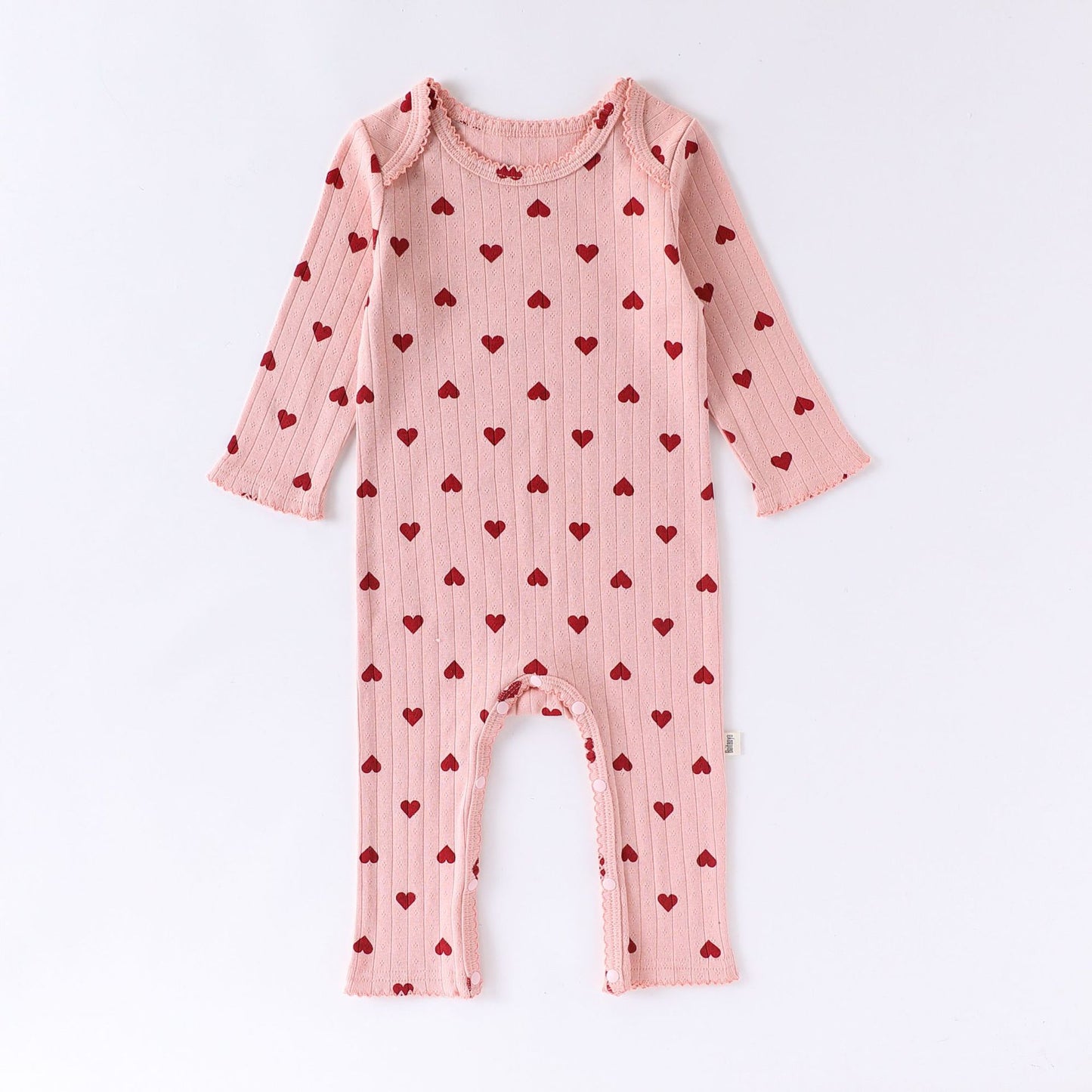 Baby Long Sleeve Romper - 100% Cotton Bodysuit for Daily Wear