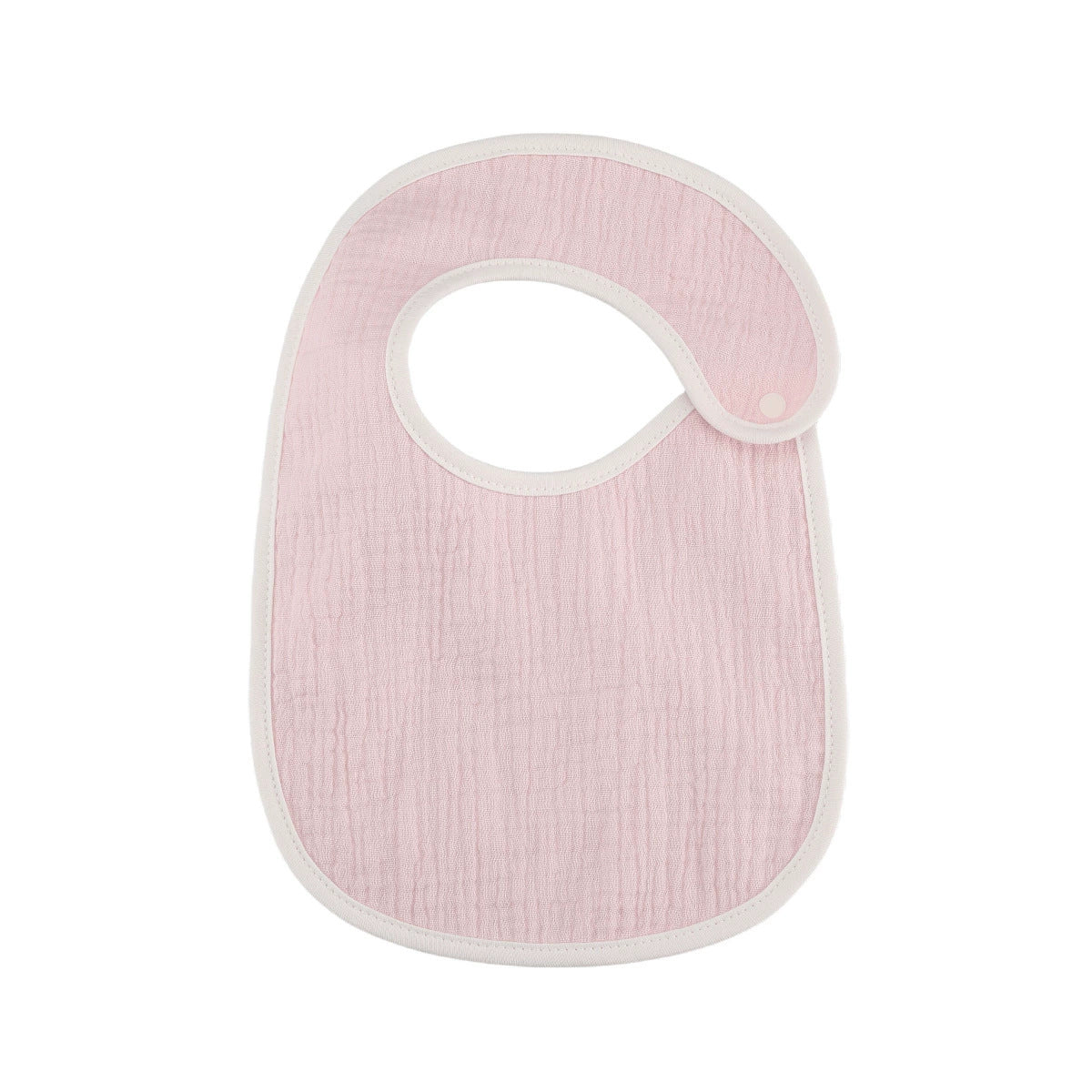 5-Pack Muslin U-Shape Drool Bibs | 100% Cotton, Soft & Absorbent Baby Bandanas