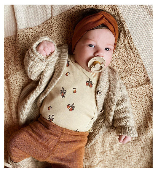 Cotton Baby Bodysuit - Short Sleeve Summer Romper for Infant Boys Girls