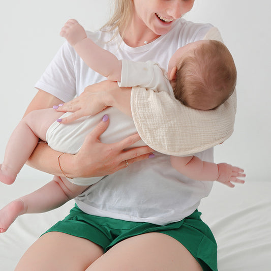 3 PCS Spit-Up Burp 4-Layer Cotton Cloths For Newborns