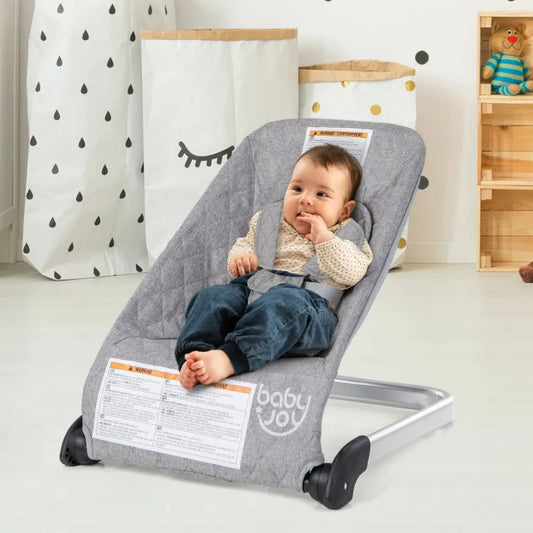 Baby Bouncer Seat with Aluminum and Metal Frame