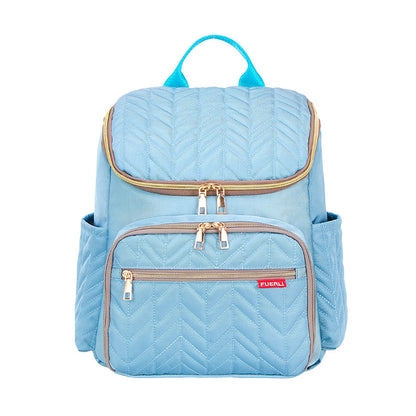 Large Diaper Bag Backpack for Mom Dad, 15-Pocket Unisex Baby Travel Bag with Changing Pad & Stroller Straps, Machine Washable, Army Green