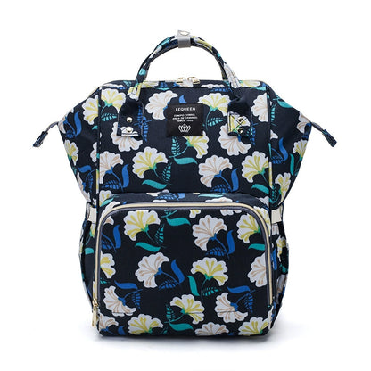 Diaper Bag Backpack for Mom Dad, Maternity Changing Bag Diaper Backpack with Stroller Straps
