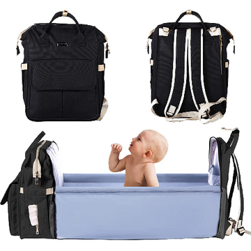 Diaper Bag Backpack Portable Baby Bag for Boys & Girls