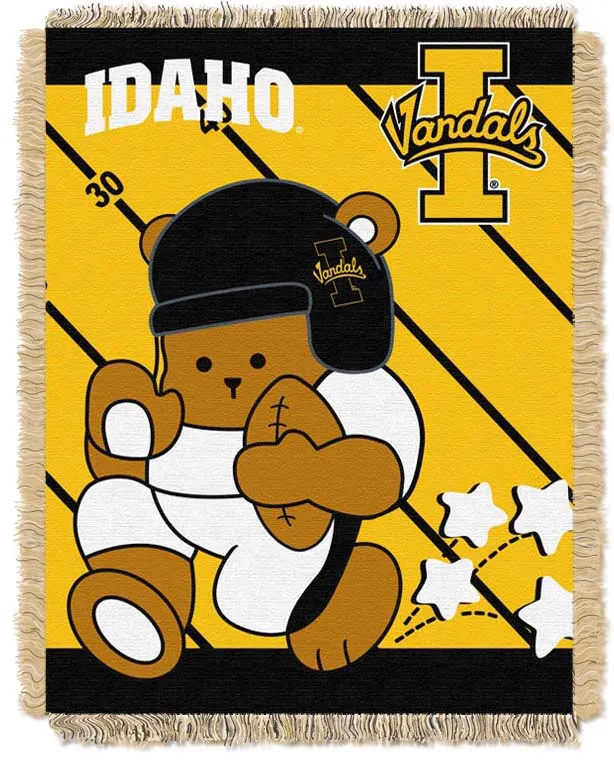 OFFICIAL Collegiate "Half Court" Baby Woven Jacquard Throw