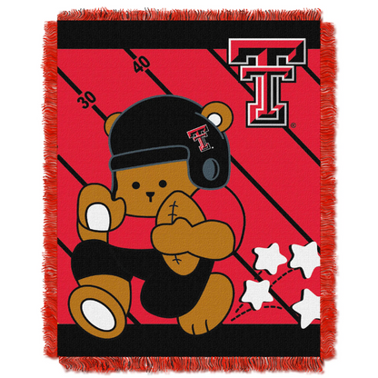 OFFICIAL Collegiate "Half Court" Baby Woven Jacquard Throw
