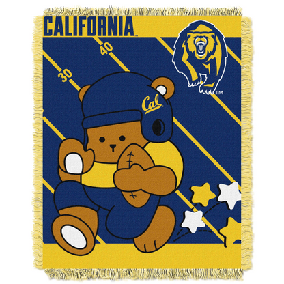 OFFICIAL Collegiate "Half Court" Baby Woven Jacquard Throw