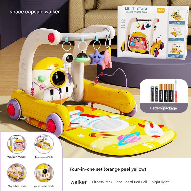 Baby Play Mat Activity Gym, Baby Kick Play Piano Gym Mat Music Light, Tummy Time Toy Mat