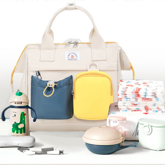 3-in-1 Convertible Diaper Bag - Small Lightweight Mommy Backpack with Removable Pouch, Multi-Function Tote for Baby & Toddler