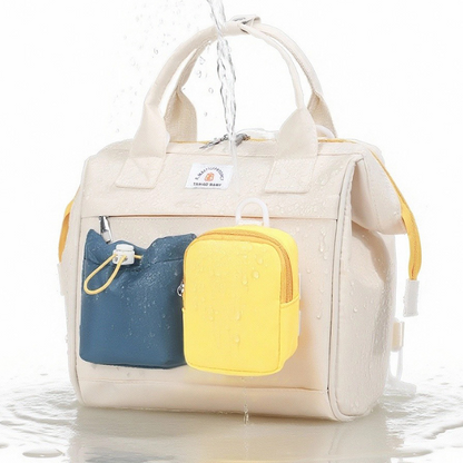 3-in-1 Convertible Diaper Bag - Small Lightweight Mommy Backpack with Removable Pouch, Multi-Function Tote for Baby & Toddler
