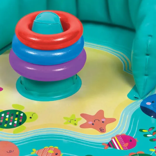Baby Splash Play Mat with Canopy | Safe & Fun First Water Experience