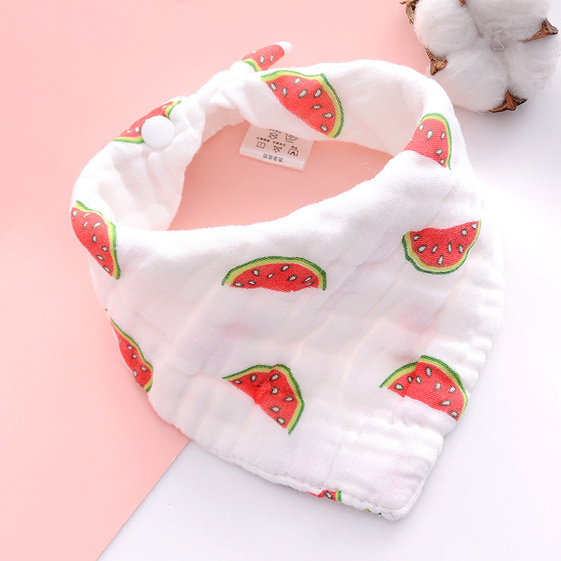 5PCS Newborn Baby Bibs, 100% cotton