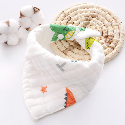 5PCS Newborn Baby Bibs, 100% cotton