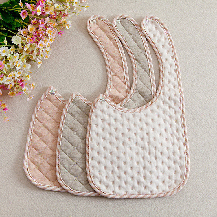3 PCS U-Shaped Baby Bibs Drool Towels