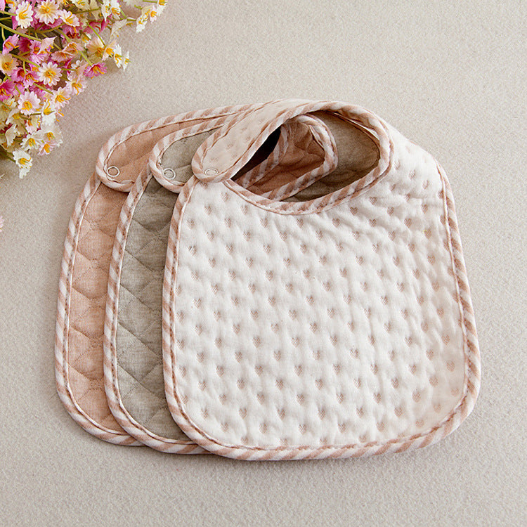 3 PCS U-Shaped Baby Bibs Drool Towels