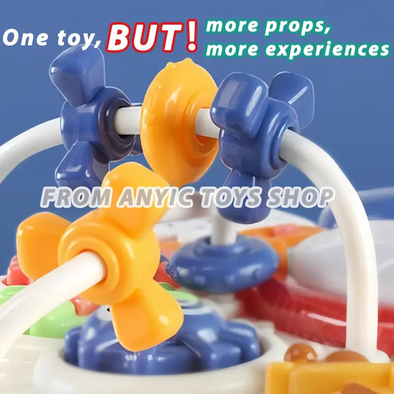 Musical Play Table - Interactive Toddler Activity Center for Cognitive Development