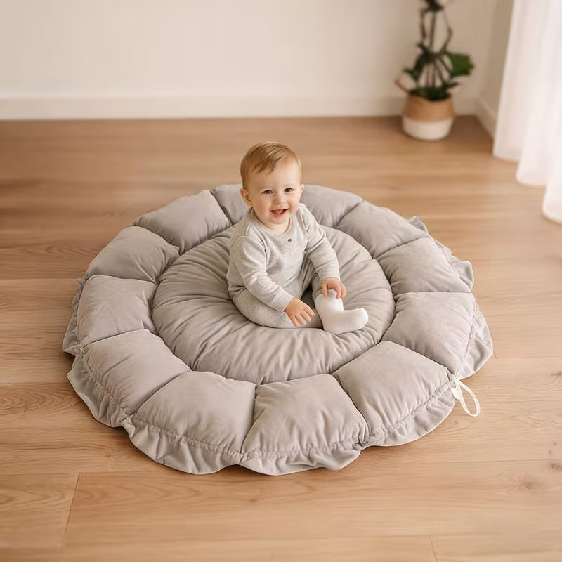 5-in-1 Cloud Plus Baby Play Gym | Ultra Plush Tummy Time Mat