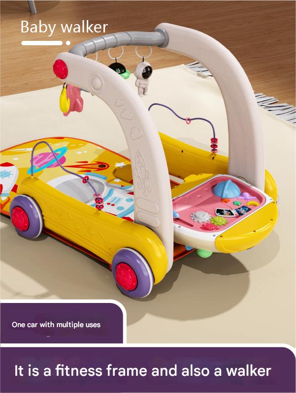 Baby Play Mat Activity Gym, Baby Kick Play Piano Gym Mat Music Light, Tummy Time Toy Mat