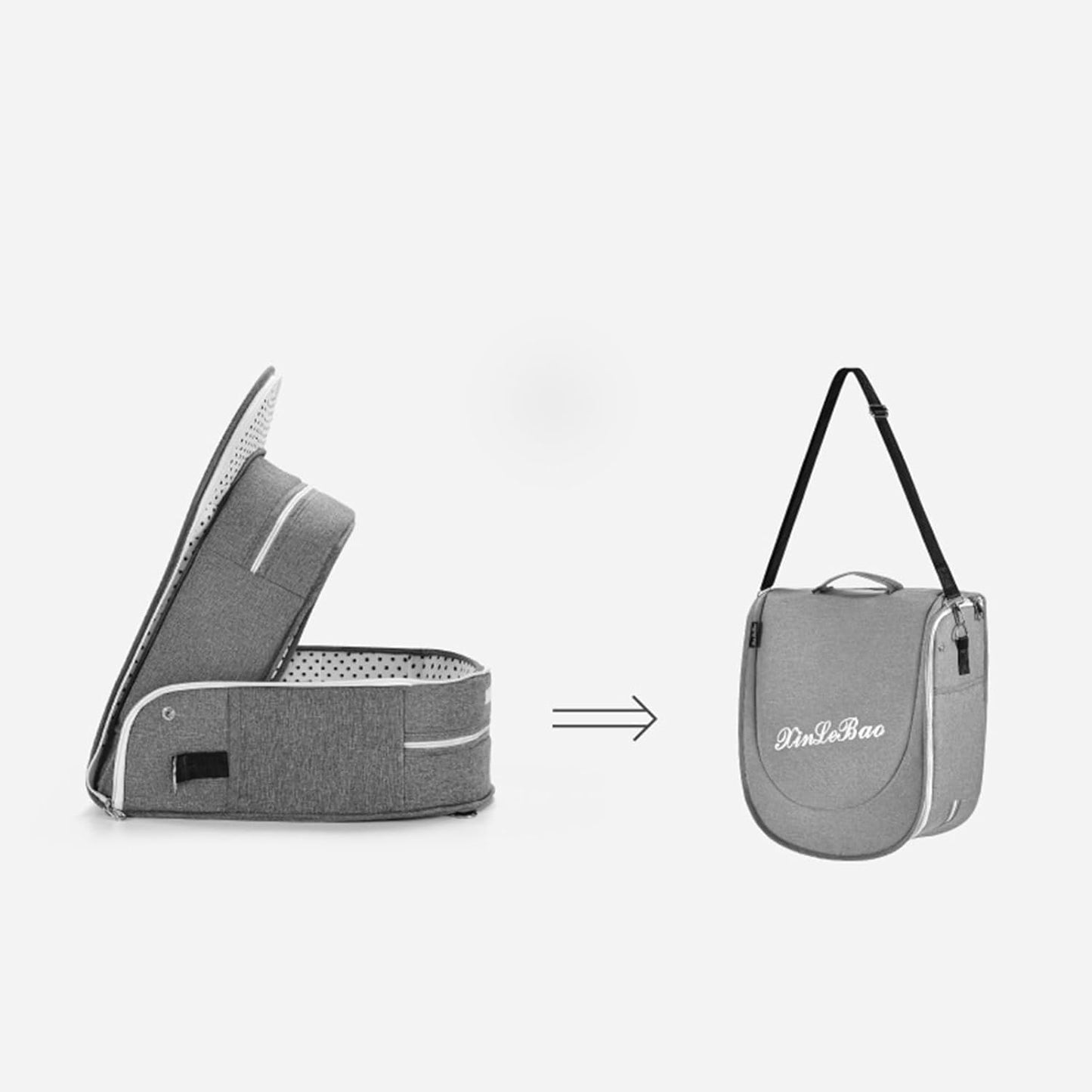 Folding Baby Travel Bassinet Portable Lightweight Travel Crib Baby Bed Co- Sleeper for Baby in Bed with Canopy and Mosquito Net