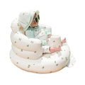 Inflatable Baby Seat with Built-in Air Pump – Portable Floor Chair for Sitting Up, Feeding & Play 3 Months & Up