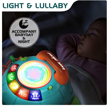 Musical Crawling Turtle Baby Toy for 6–12 Months, Interactive Light & Sound Infant Toy for Early Learning and Development