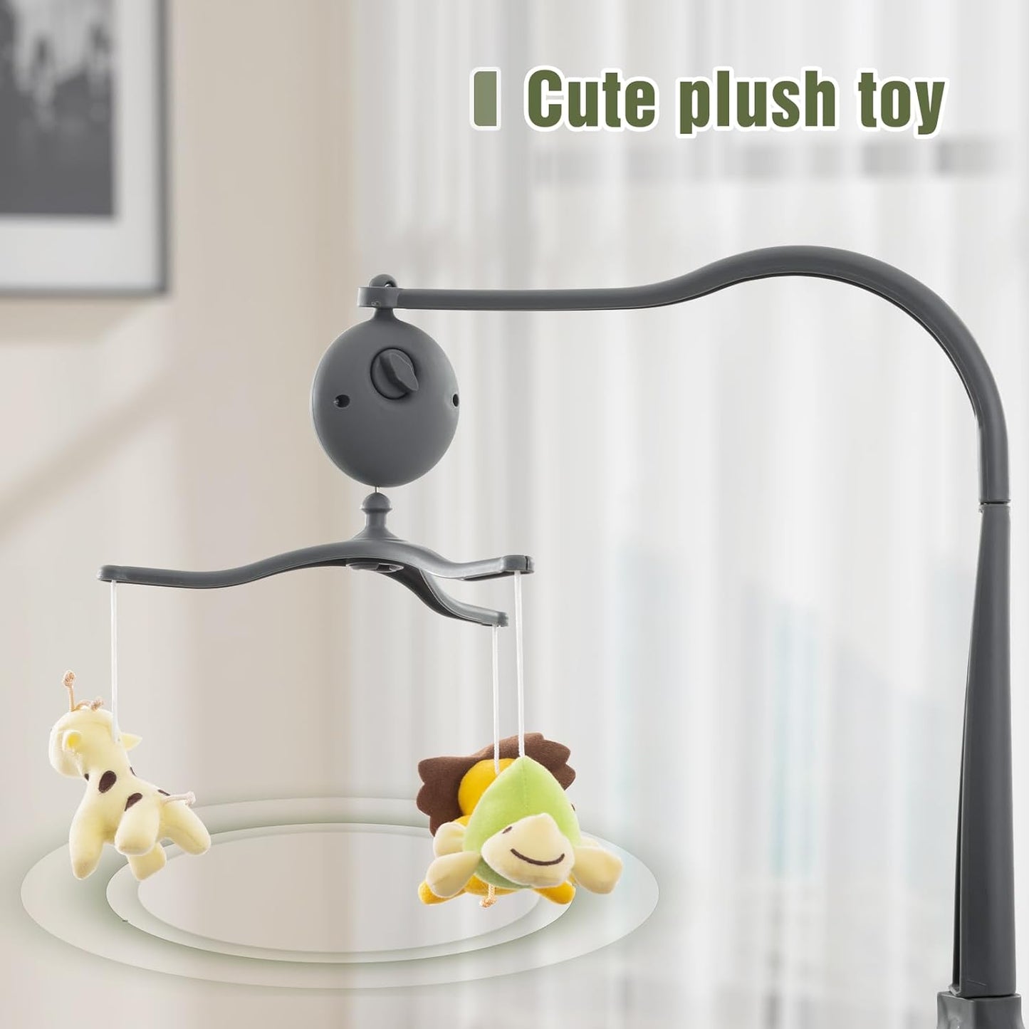 5 in 1 Baby Crib, Bedside Cribs, Pack and Play with Bassinet and Changing Table