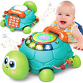 Musical Crawling Turtle Baby Toy for 6–12 Months, Interactive Light & Sound Infant Toy for Early Learning and Development