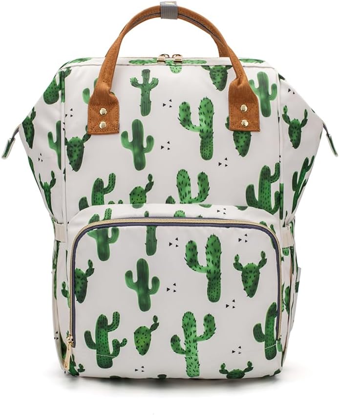 Diaper Bag Backpack for Mom Dad, Maternity Changing Bag Diaper Backpack with Stroller Straps