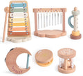 Montessori Wooden Musical Instruments Set with Xylophone, Sensory Learning Toys for Toddlers 18+ Months, Educational Gift for Kids