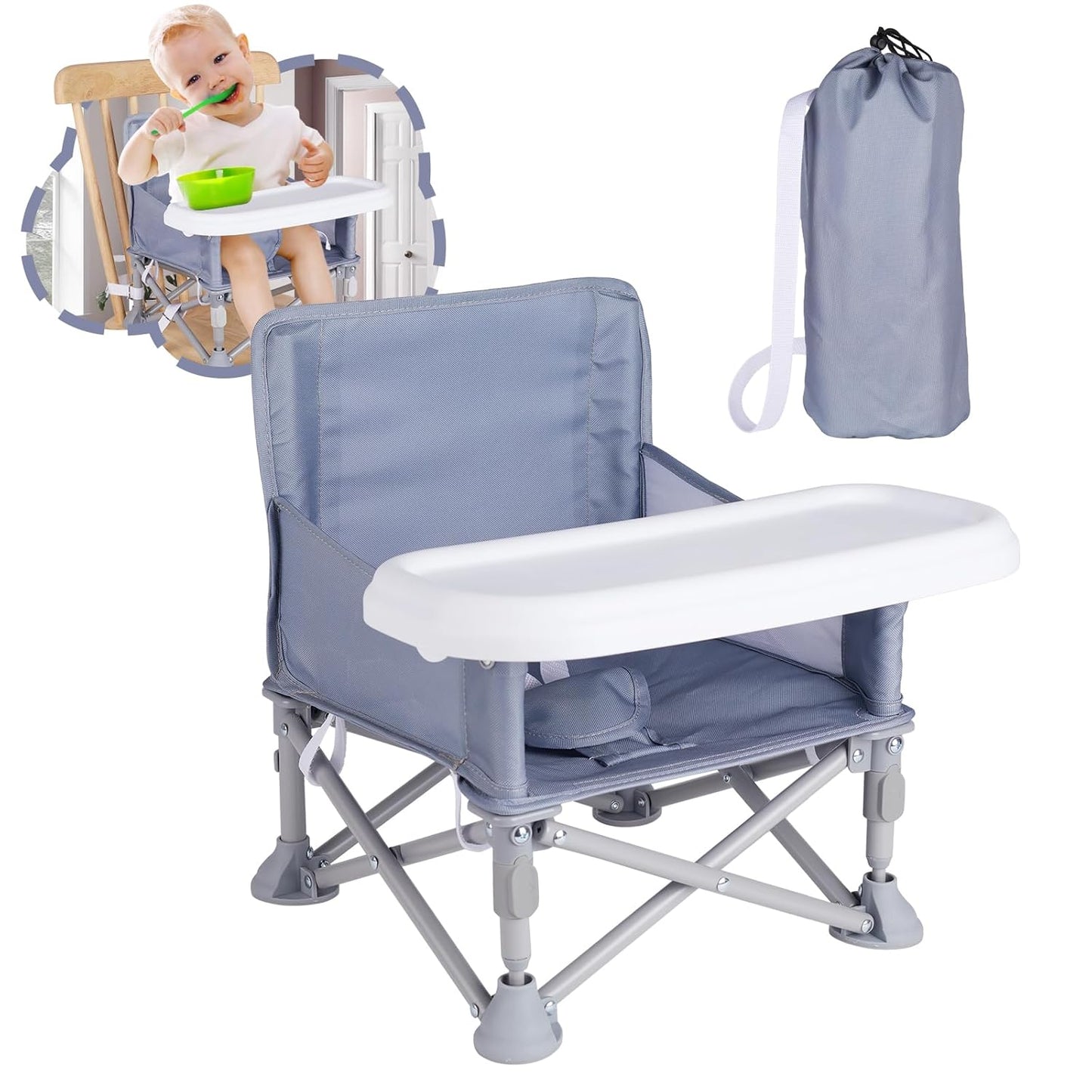 Tapis d'éveil et d'activités pour bébé, tapis d'éveil avec 5 jouets amovibles et un coussin, grand tapis sensoriel pour le sol, tapis d'éveil surdimensionné à motif floral