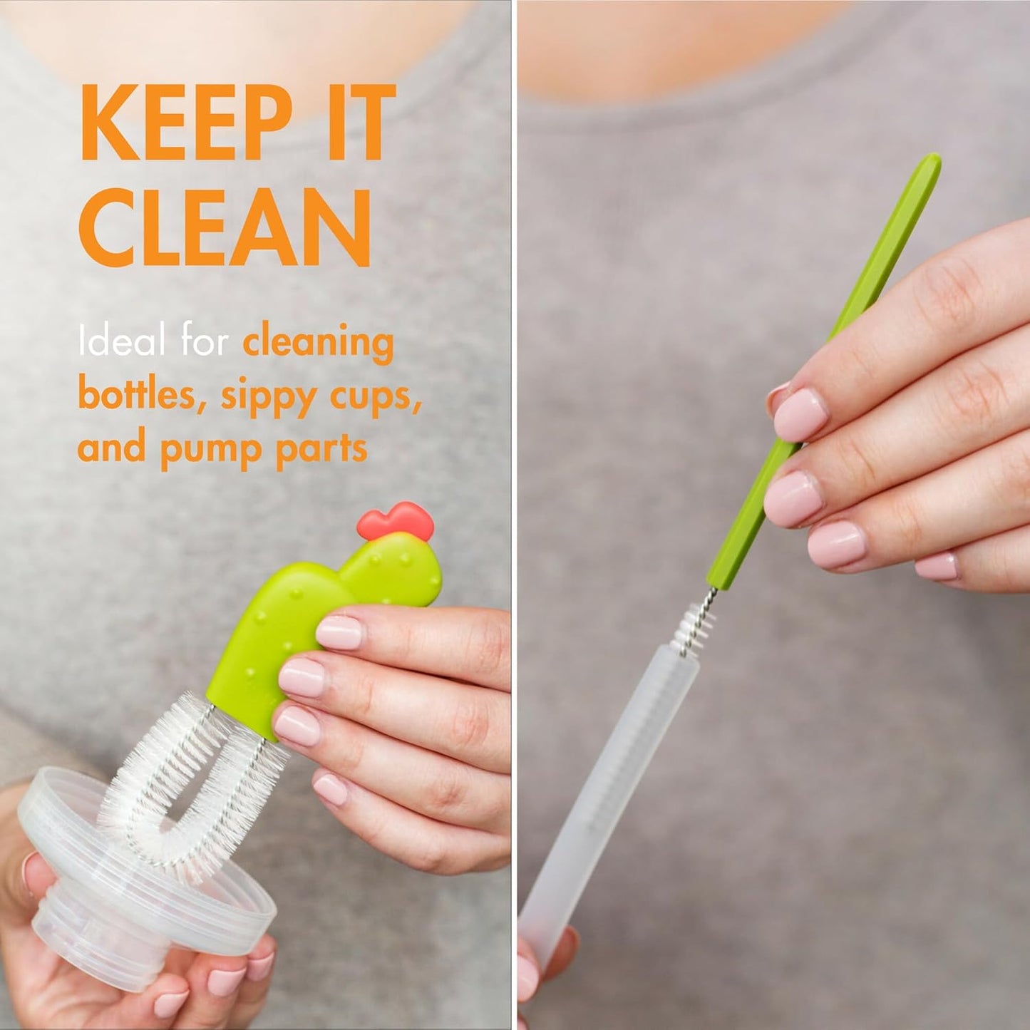 7-in-1 Travel Bottle Cleaning Kit – Portable Baby Bottle Brush Set with Drying Rack, Soap Dispenser & Organizer Case – BPA-Free & Dishwasher Safe