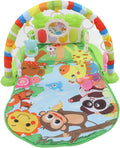 Baby Kick Play Mat, Detachable Tummy Time Mats with Music and Soft Lights for Newborn Infants Boys Girls Crawling Playing