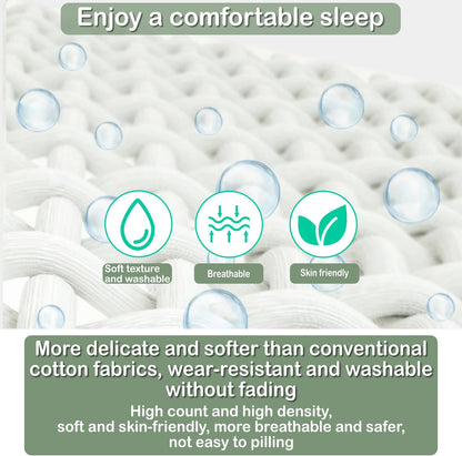Pregnancy Pillow, Maternity Pillow for Pregnant Women, Soft Maternity Pillow with Detachable & Adjustable Pillow Cover