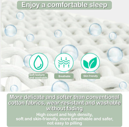 Pregnancy Pillow, Soft Maternity Pillow with Detachable & Adjustable Pillow Cover