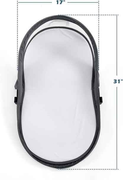 Portable Privacy Pod Blackout Canopy Crib Cover