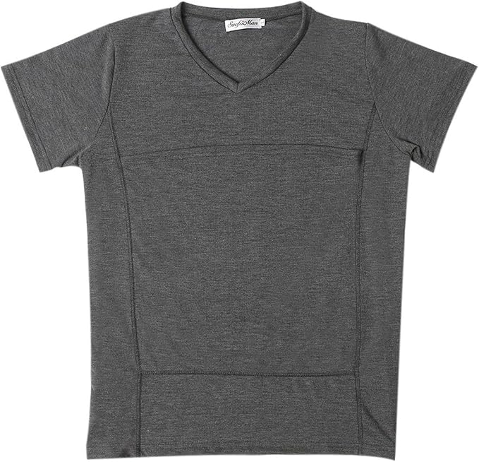 Dad and Mom Kangaroo Carrier Shirt Mens Top Women's Slim Tee Versatile Use Convenient Pockets T-Shirt