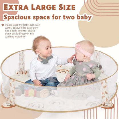 6-in-1 XL Large Baby Gym & Ball Pit, Combination Baby Activity Gym  6-12 Months