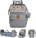 Baby Diaper Bags with Changing Station, Large Capacity Diaper Bag Backpack for Moms Dads with USB Charging Port,Travel Baby Bag with Pacifier Case & Stroller Straps