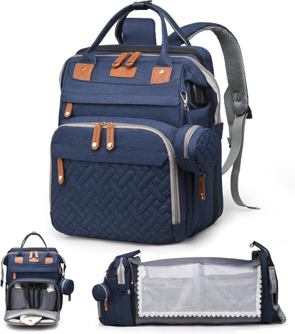 Diaper Bag Backpack with Change Station-Hot Sales