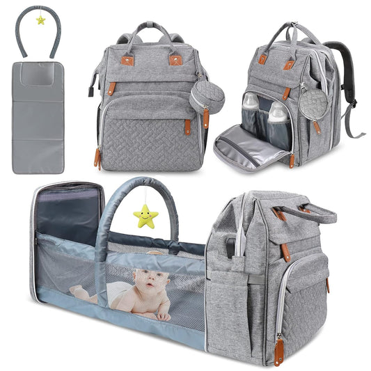 Diaper Bag Backpack with Change Station-Hot Sales