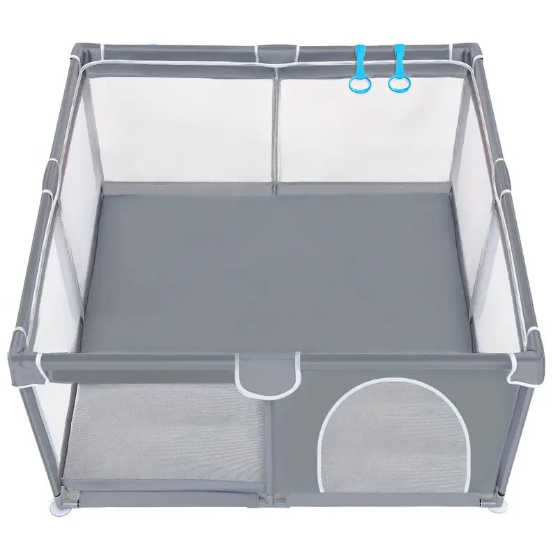 Baby Playpen Baby Playard, Playpen for Babies and Toddlers with Gate, Sturdy Safety Playpen, Indoor & Outdoor Kids