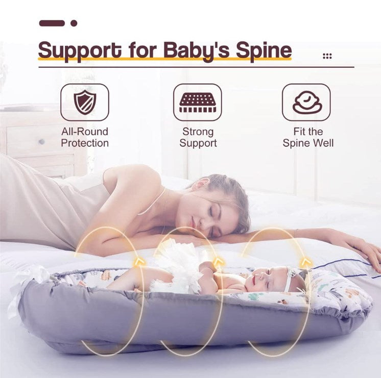 Baby Nest 100% Cotton Animal Print Newborn Breathable Sleep Cover