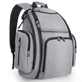 Diaper Bag Backpack, Large Multifunction Waterproof Travel Baby Changing Bag for Dad Mom with 4 Insulated Pockets and Stroller Straps