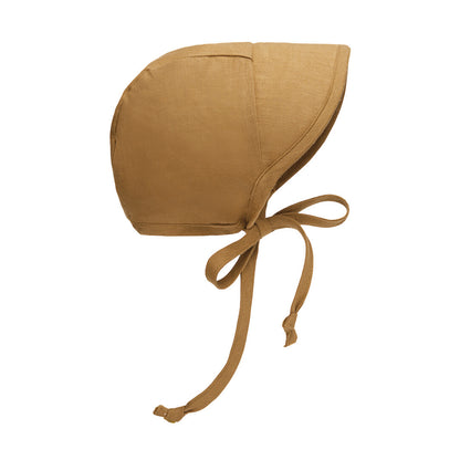 Baby Sun Hat UPF 50+ - Linen Blend Summer Hat for Infant Toddler, Breathable Solid & Striped Beach Cap