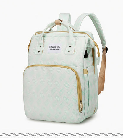 Lightweight Diaper Bag Backpack – Oxford Mommy Bag with Changing Station & Insulated Pockets