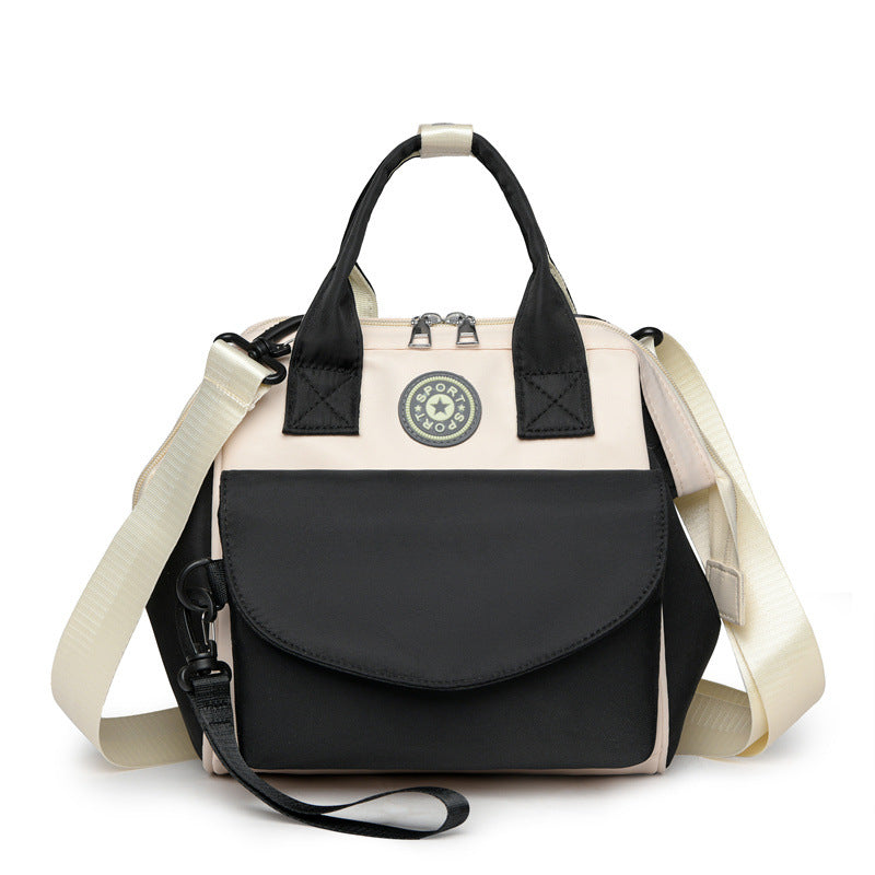 Lightweight Detachable Diaper Bag Backpack -4-in-1 Mommy Bag with Stroller Straps, Waterproof Large Capacity Baby Travel Tote