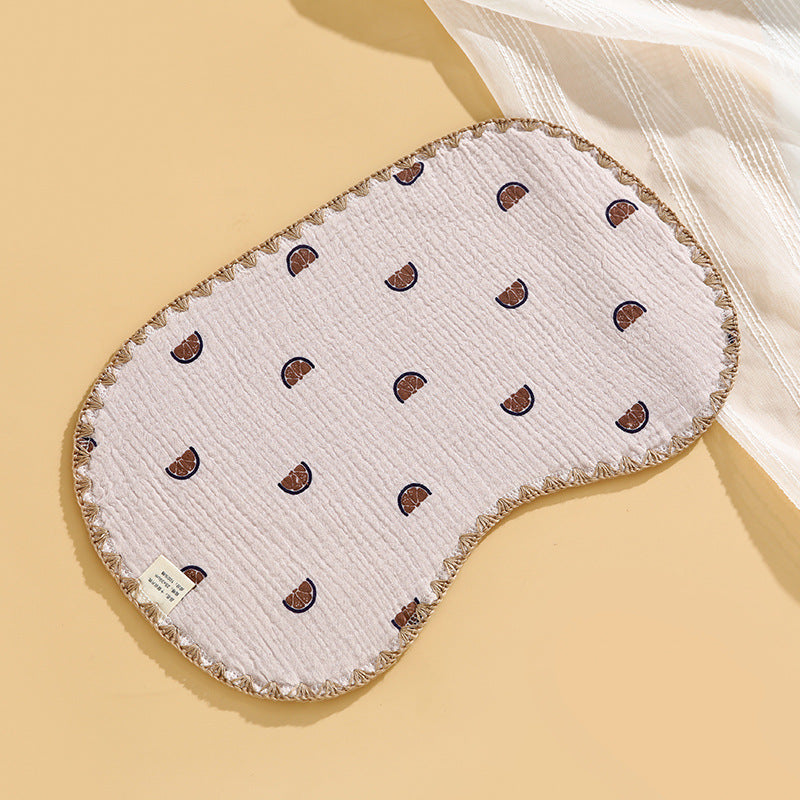 Organic Cotton Baby Bibs 3-Pack - 10"x15" Drool Bibs with Absorbent Layer