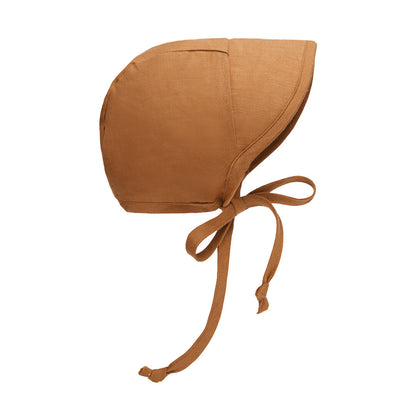 Baby Sun Hat UPF 50+ - Linen Blend Summer Hat for Infant Toddler, Breathable Solid & Striped Beach Cap